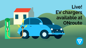 Launching Five New ONroute Electric Vehicle Charging Stations
