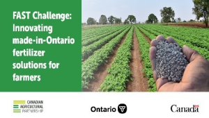 Province Supporting Made-in-Ontario Fertilizer Solutions for Farmers
