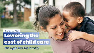 Child Care Deal will Lower Fees for Families