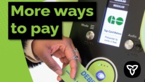Ontario Launching Debit Payment on PRESTO Devices