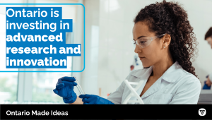 Strengthening the Province’s Research and Innovation Sector