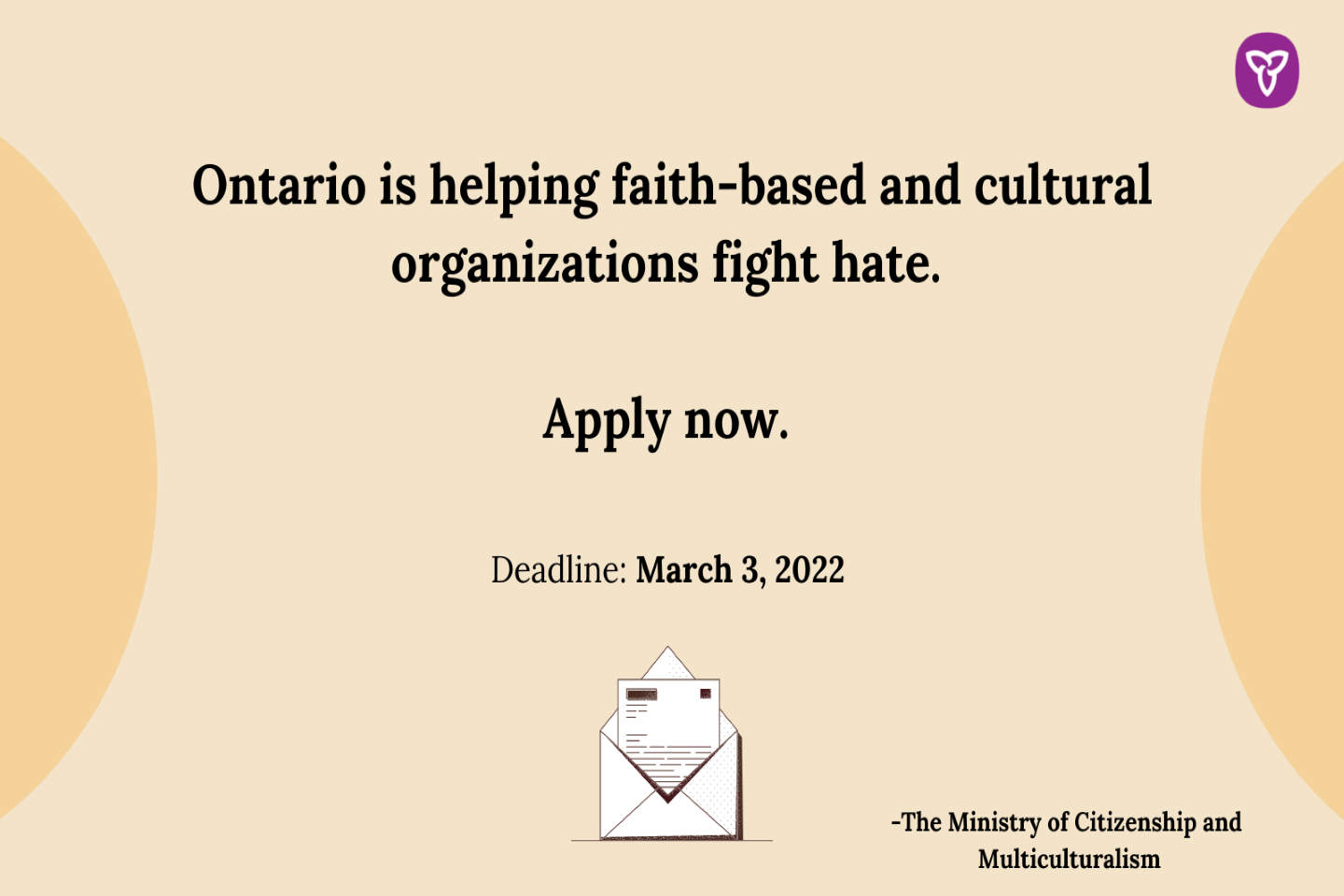 Ontario Investing $25 Million to Combat Hate in Communities