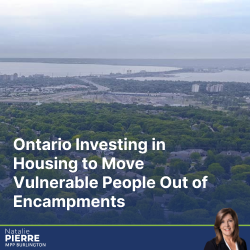 Ontario Providing More Housing Support to the Regional Municipality of Halton to Help Wind Down Encampments