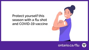 Free Flu Shot Available for Ontarians Six Months of Age and Older
