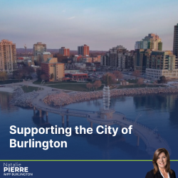 Supporting the City of Burlington