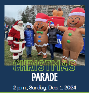 Join us in the Burlington Santa Claus Parade