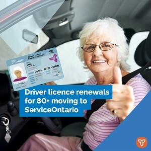 Ontario Making it More Convenient for Seniors to Renew Their Drivers’ Licences in Burlington